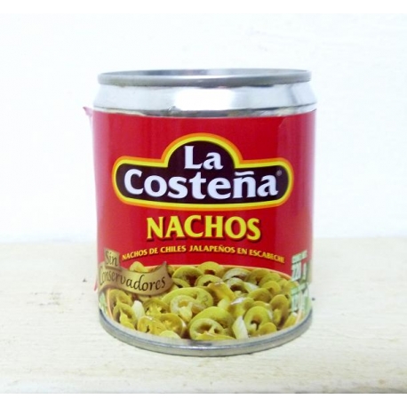 La Costeña - nachos (gesneden jalapeño pepers) 220 gr