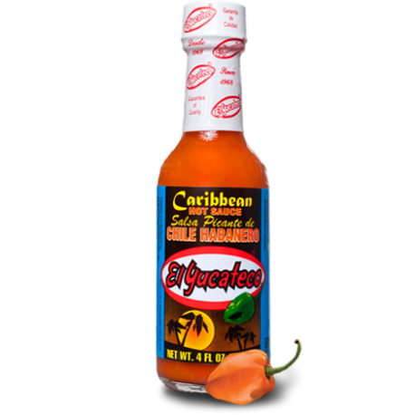 El Yucateco Caribbean salsa picante de Habanero 120ml